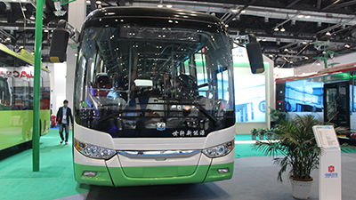 2015節能與新能源成果展 中通V10K純電動客車